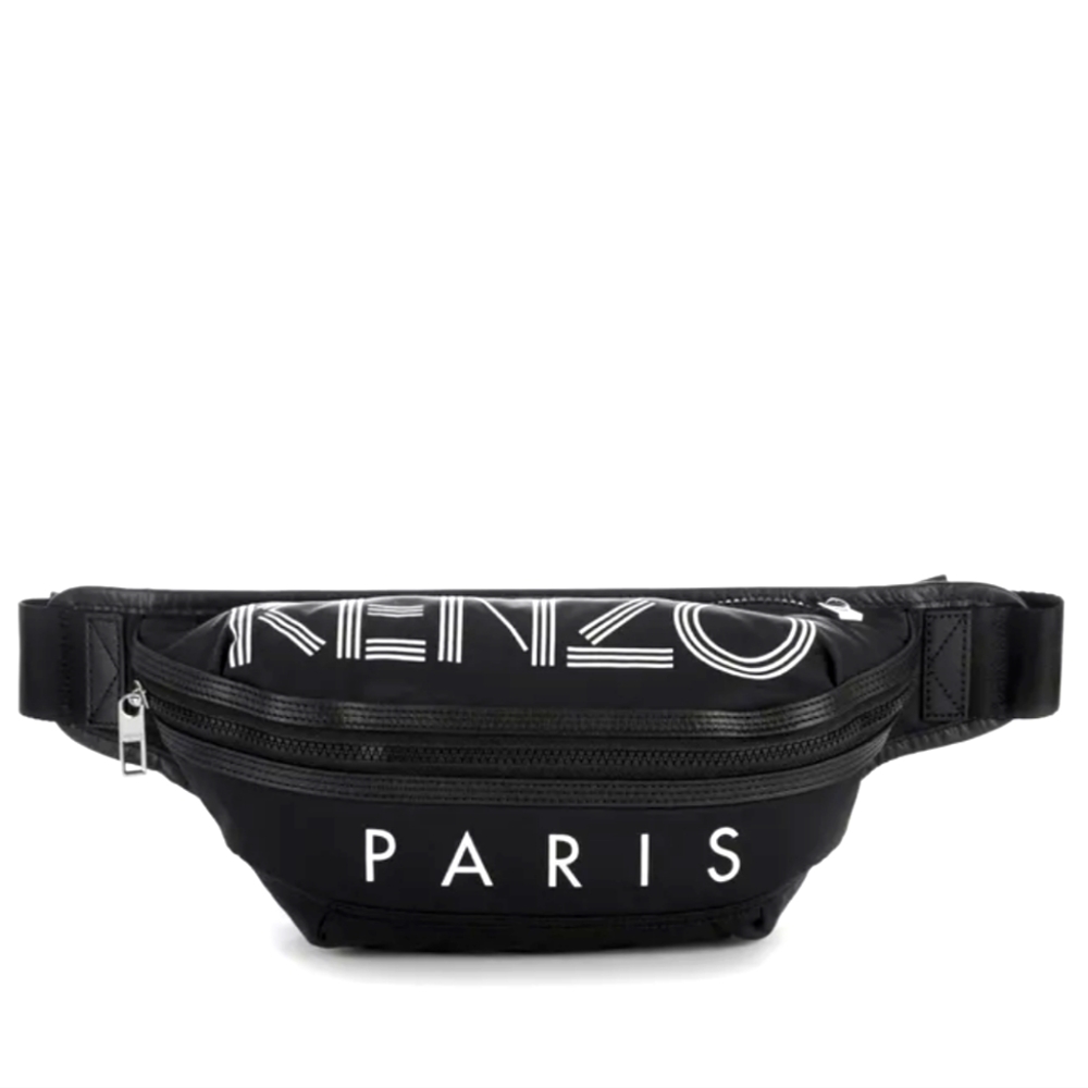 KENZO Black Logo Bum Bag